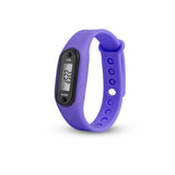Digital LCD Silicone Wirstband Pedometer Run Step Walking Distance Calorie Counter Wrist Women&amp;Men Sport Fitness Watch Bracelet