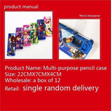 Disney Mickey Student Cartoon frozen stationery Box Multifunctional Calculator Triangle Ruler Pencil Case Box for kids gift