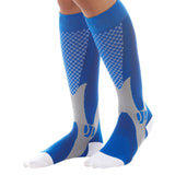 EFINNY Men Women Leg Support Stretch Compression Socks Below Knee Socks