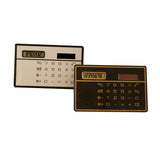 Etmakit pocket calculator Slim Credit Card Cheap Solar Power Pocket Calculator Novelty Small Travel Compact