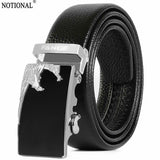FANGE Men's belt men leather belt mens Genuine Leather belts male Automatic Buckle Counters authentic Luxury brands FG9261