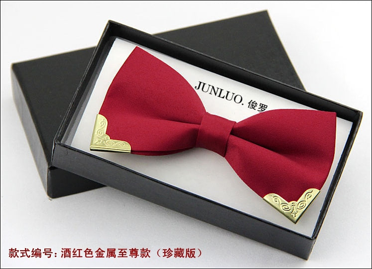 Fashion Men Bow Tie Fake Collar Women Silk Tie Butterfly Adjustable Bowtie Halloween Wedding Bow Ties for Men Gravata Borboleta