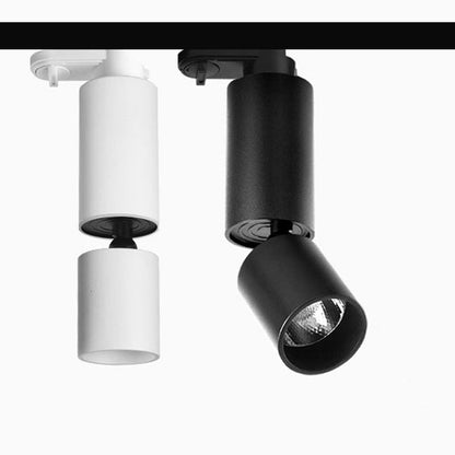 Fashion wall mounted small spotlight showroom Nordic living room CREE COB folding adjustable angle spotlight Curtain wall light