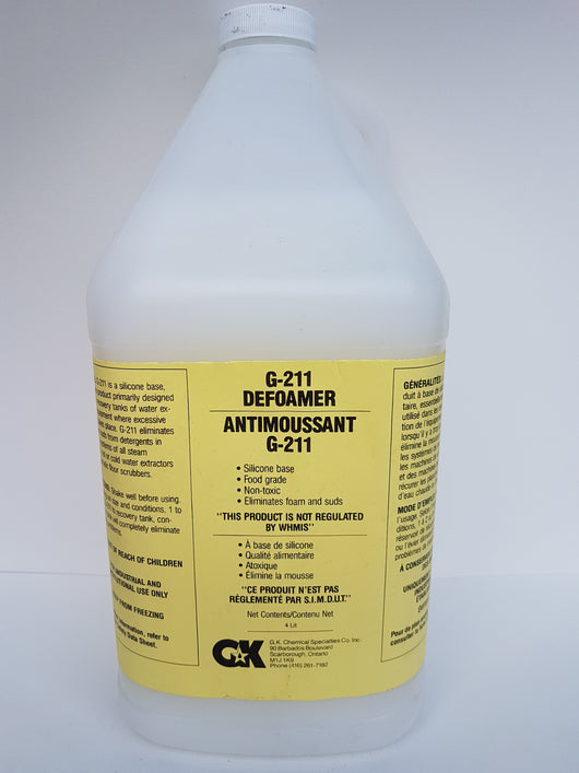 G-211 Defoamer 4x4L CURBSIDE PICK UP AVAILABLE