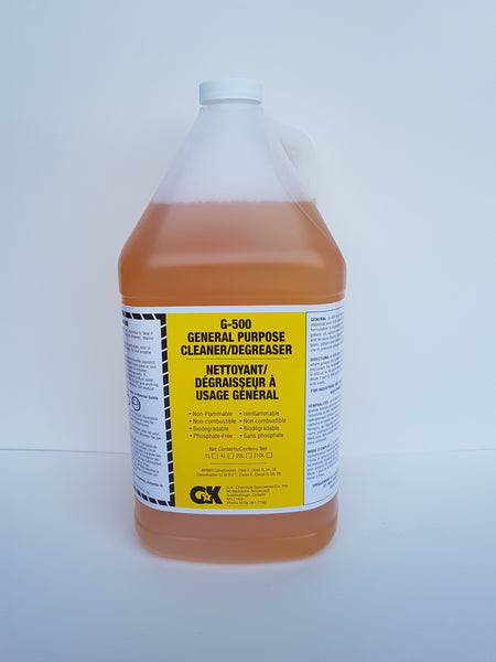 G-500 General Purpose Cleaner/ Degreaser 4L CURBSIDE PICK UP AVAILABLE