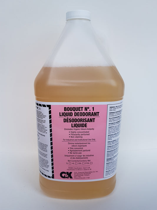 Bouquet #1 Liquid Deodorant 4L CURBSIDE PICK UP AVAILABLE