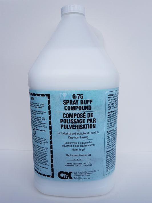 G-75 Spray Buff Compound 4Litter