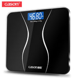 GASON A2 Bathroom Floor Body Scale Glass Smart Household Electronic Digital Weight Balance Bariatric LCD Display 180KG/50G