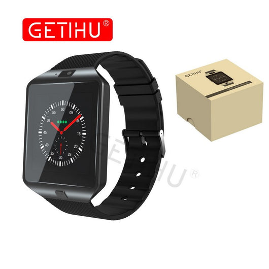 GETIHU DZ09 Smartwatch Smart Watch Digital Men Watch For Apple iPhone Samsung Android Mobile Phone Bluetooth SIM TF Card Camera