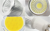 Gu10 Led Dimmable Led Spotlight Bulb Light 15W 10W 7W Gu10 Led Cob Spot Light Lamp Gu10 Led Bulb AC85-265v Lampada