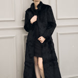 HEE GRAND Winter Jackets Faux Fox Mink Fur Coat Women Luxury X-Long Fake Fur Warm Outwears Mujer Female Faux Fur Parkas WWD308