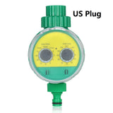 Digital Hose Faucet Timer Outdoor Battery Operated Automatic Watering Sprinkler System Irrigation Controller with 2 Outlet