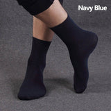 High Quality Men's Business Cotton Socks For Man Brand Autumn Winter Black Men's Socks Male White Casual Socks