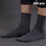 High Quality Men's Business Cotton Socks For Man Brand Autumn Winter Black Men's Socks Male White Casual Socks