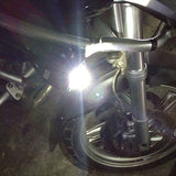 Huiermeimi 2PCS 125W Motorcycle LED Headlight 12V 3000LMW U5 Motorbike Driving Spotlights Headlamp Moto Spot Head Light Lamp DRL