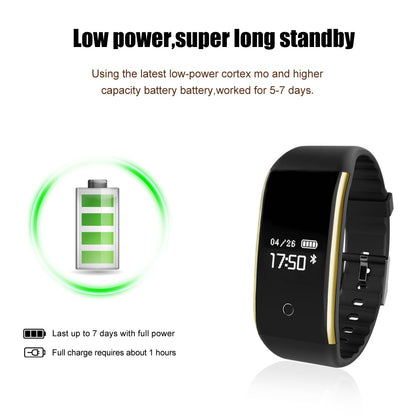 IP67 Waterproof Pedometer V9 Smart Blood Pressure Monitor Heart Rate Fitness Tracker Pedometer Running Step Counter Wrist Watch