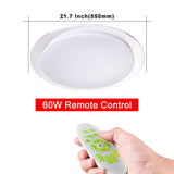 LED Ceiling Lights Color Change Ceiling Lamp 25W 400mm Smart Remote Control 60W 550mm Dimmable Bedroom Living Room Eye protected