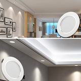 LED Downlight 3W 5W 7W 9W 12W 15W 220V 240V LED Ceiling bathroom Lamps living room light Home Indoor Lighting