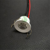 LED Mini Downlight Under Cabinet Spot Light 1W for Ceiling Recessed Lamp AC85-265V Dimmable Down lights free shipping