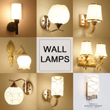 LED Wall Lamps Bed Room Bedside Lights Modern Corridor Lamp European American Indoor Lighting With E27 Led Bulbs WL01