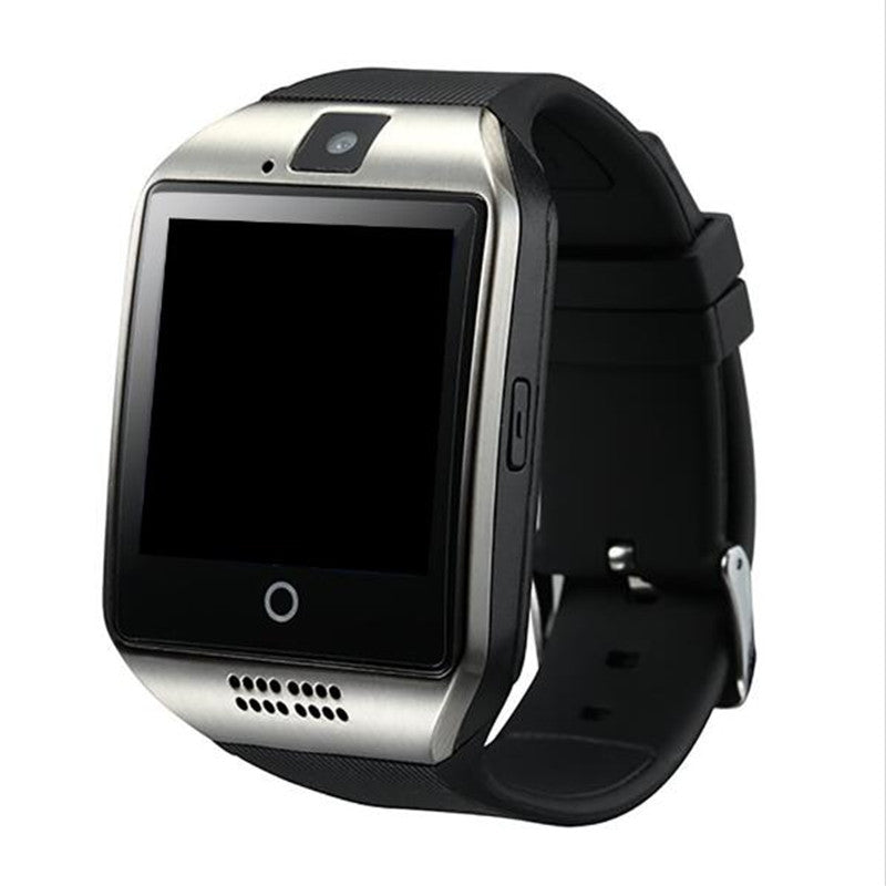 LUOKA Bluetooth Smart Watch Men Q18 With Touch Screen Big Battery Support TF Sim Card Camera for  Android Phone Passometer