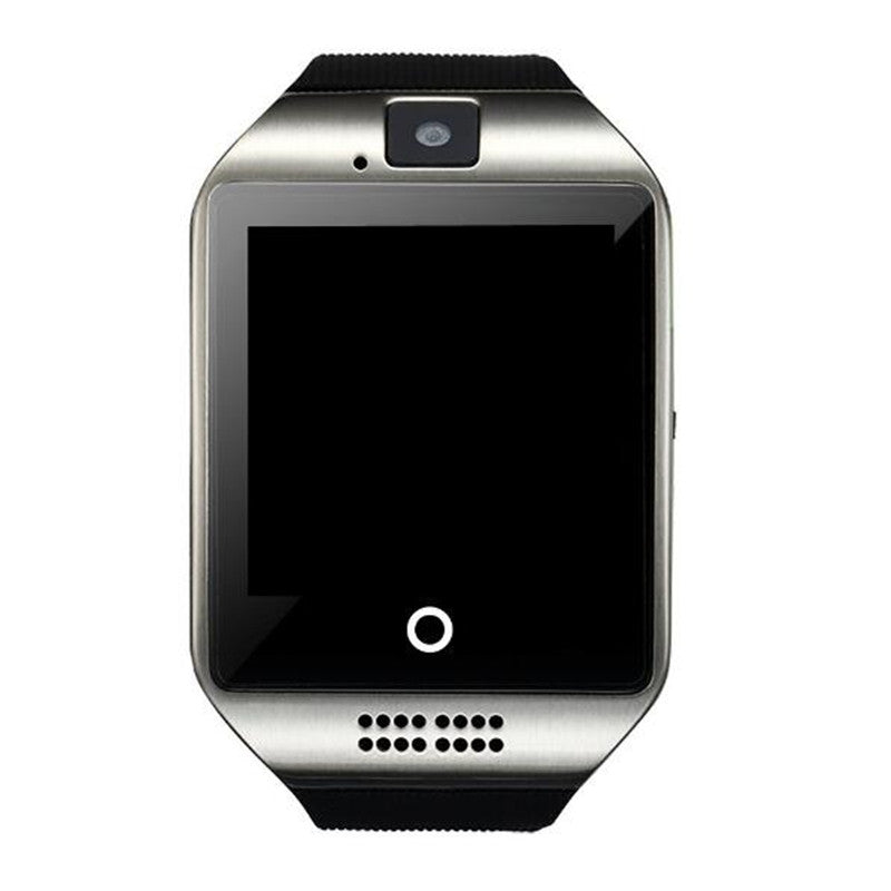 LUOKA Bluetooth Smart Watch Men Q18 With Touch Screen Big Battery Support TF Sim Card Camera for  Android Phone Passometer