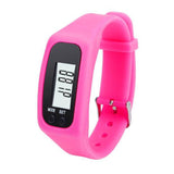 Long-life battery Multifunction 10 Colors Digital LCD Pedometer Run Step Calorie Walking Distance Counter High Quality