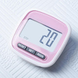 LumiParty Mini Small Step Counter Movement Calories Digital Pedometer with Waterproof Wear Resistance Big Screen Stappenteller