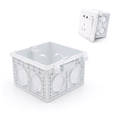 Luxury Wall Switch European Socket  Lvory White Brief Art Weave Light Switch AC 110~250V  16A 86mm*86mm