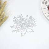 METAL CUTTING DIES cut Christmas leaves cherry berry Scrapbook card album PAPER CRAFT embossing stencils template punch