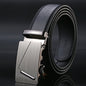 Mens Business Style Belt Designer Leather Strap Male Belt Automatic Buckle Belts For Men Top Quality Girdle Belts For Jeans  1