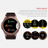 Microwear L1 Professional Sports Smart Watch Quad Core Smartwatch MTK2503 2G Wifi BT Call 0.2MP TF Card For Android IOS