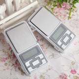 Mini Digital Pocket Scales 0.01g LCD Display with Backlight 100-500g Rated Load Electric Pocket Jewerly Weight Balance