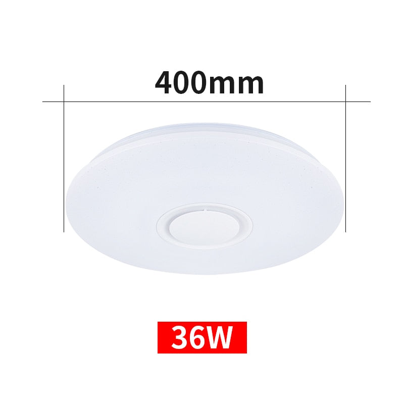 Modern LED ceiling Lights RGB Dimmable 25W 36W 52W APP Remote control Bluetooth Music light foyer bedroom Smart ceiling lamp