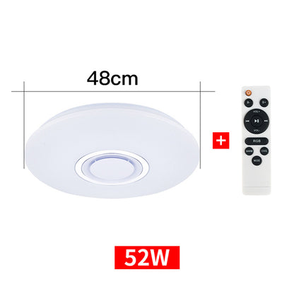 Modern LED ceiling Lights RGB Dimmable 25W 36W 52W APP Remote control Bluetooth Music light foyer bedroom Smart ceiling lamp