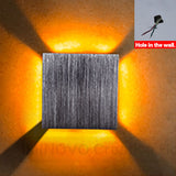 Modern Led Wall Lamp 3W 4W 6W Wall Sconces Indoor Stair Light Fixture Bedroom Bedside Living Room Home Hallway Loft Up Down