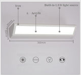 Morden Long LED Mirror Light Anti-glare eye protection AC 85-260V  Cosmetic Acrylic Wall lamp study room Bathroom Lighting