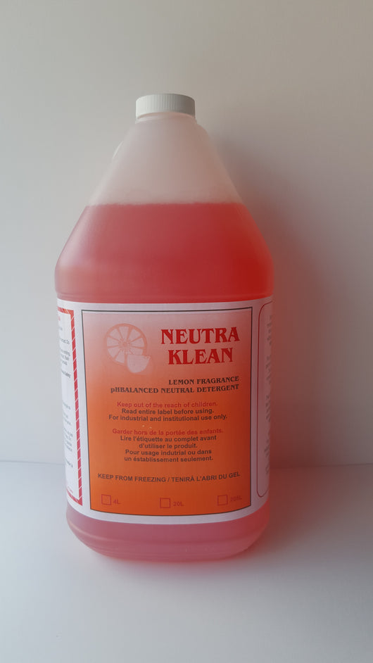 Neutra Kleen Lemon Neutral Detergent 4L CURBSIDE PICK UP AVAILABLE