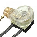 New 1PC Convenient Ceiling Fan Light Wall light Replacement Retro Pull Chain Switch