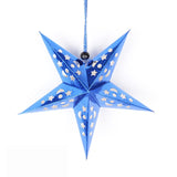 New Arrival 1Pcs/lot Multi Colors 3 Sizes 3D Star Paper Lantern Lampshade Wedding Home/Pub/XMAS Hanging Christmas Decor Light