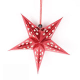 New Arrival 1Pcs/lot Multi Colors 3 Sizes 3D Star Paper Lantern Lampshade Wedding Home/Pub/XMAS Hanging Christmas Decor Light