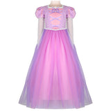 New Christmas Gift baby girls Dress Cinderella Cosplay Costume Party Dress Princess Dress Cinderella Costume