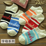 New Women's Fruit Printed Cotton Casual Cat Socks Ladies Lovely Female Girl Men Sock Cute Christmas Gift Hosiery 3WZ015