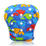 Ohbabyka Baby Swim Diaper Waterproof Adjustable Cloth Diapers Pool Pant Swimming Diaper Cover Reusable Washable Baby Nappies