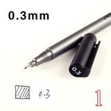 Original Brand Plastic Hook Line Pen Art Marker Pens Drawing Set For Kids Painting School Art Supplies Liner Korean Stationery
