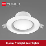 Original xiaomi mijia yeelight led downlight Warm Yellow /Cold white Round LED Ceiling Recessed Light For xiaomi smart home kits