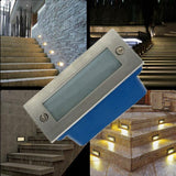 Outdoor led stair light 3W led wall lamp night light, led Step light ,recessed floor light,warm white waterproof free shipping
