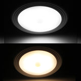 PIR Motion Sensor Under Cabinet Closet Light Magnetic Wireless Detector 6 LED for Bedroom Kitchen Wall Ceiling Light Lamp