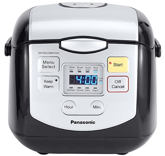 Rice cooker Panasonic SRZC075White/Black 4 Cup