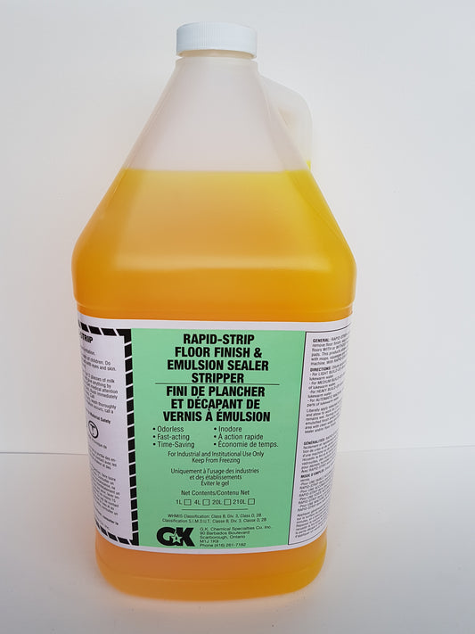 Rapid Strip Floor Finish and Emulsion Sealer Stripper 4x4L